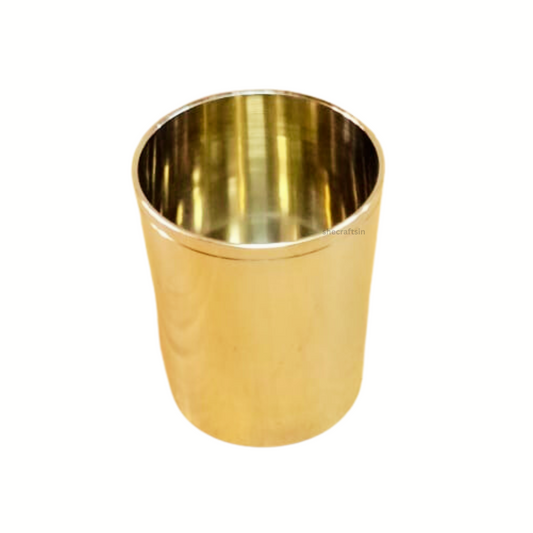 HANDMADE BRONZE GLASS 300 ML | KANSA GLASS | TUMBLER | KANSA GLASS FOR WATER DRINKING | DINING SET