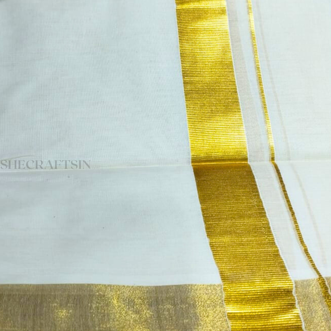 KERALA HANDLOOM DHOTHI FOR ONAM AND VISHU | ETHNIC WEAR | BALARAMAPURAM DHOTI | COTTON KASAVU MUNDU