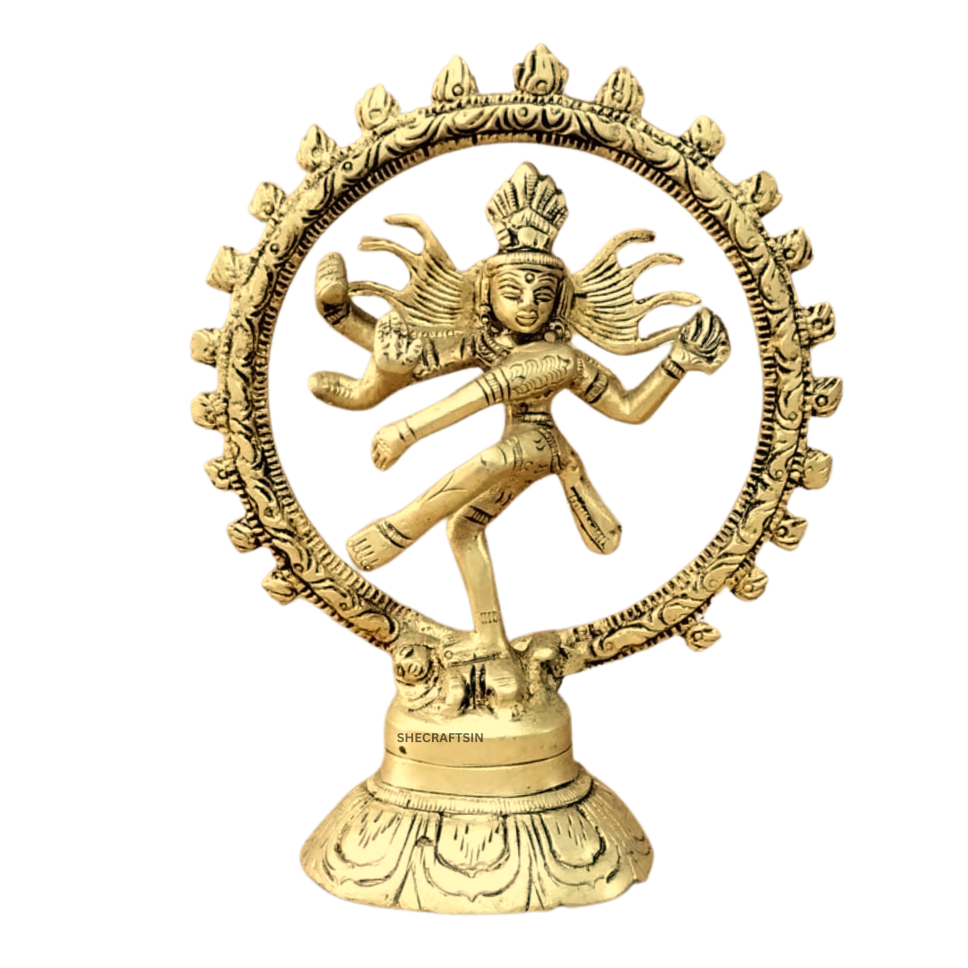 BRASS NATARAJA STATUE | NATARAJAN | NATARAJA STATUE | SHOWPIECE | GIFT